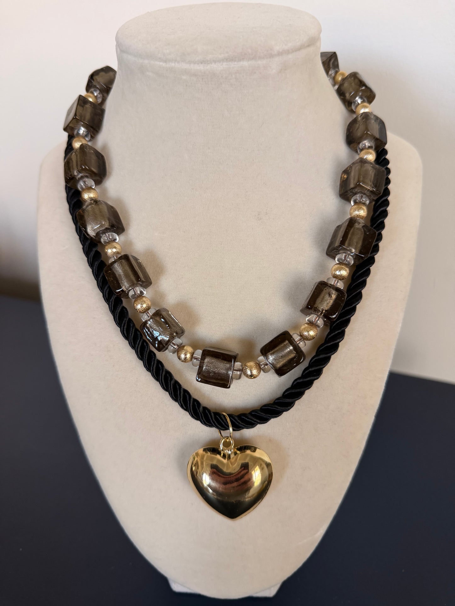 Wild Nest: charcoal and gold