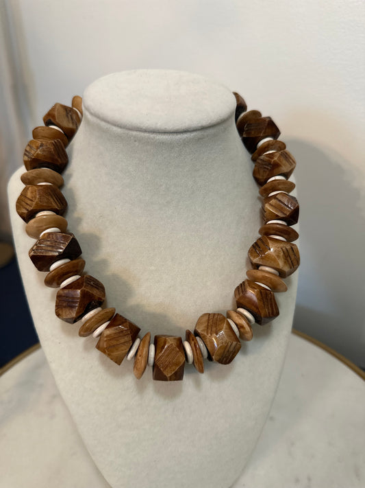 Wild Nest:  brown and cream