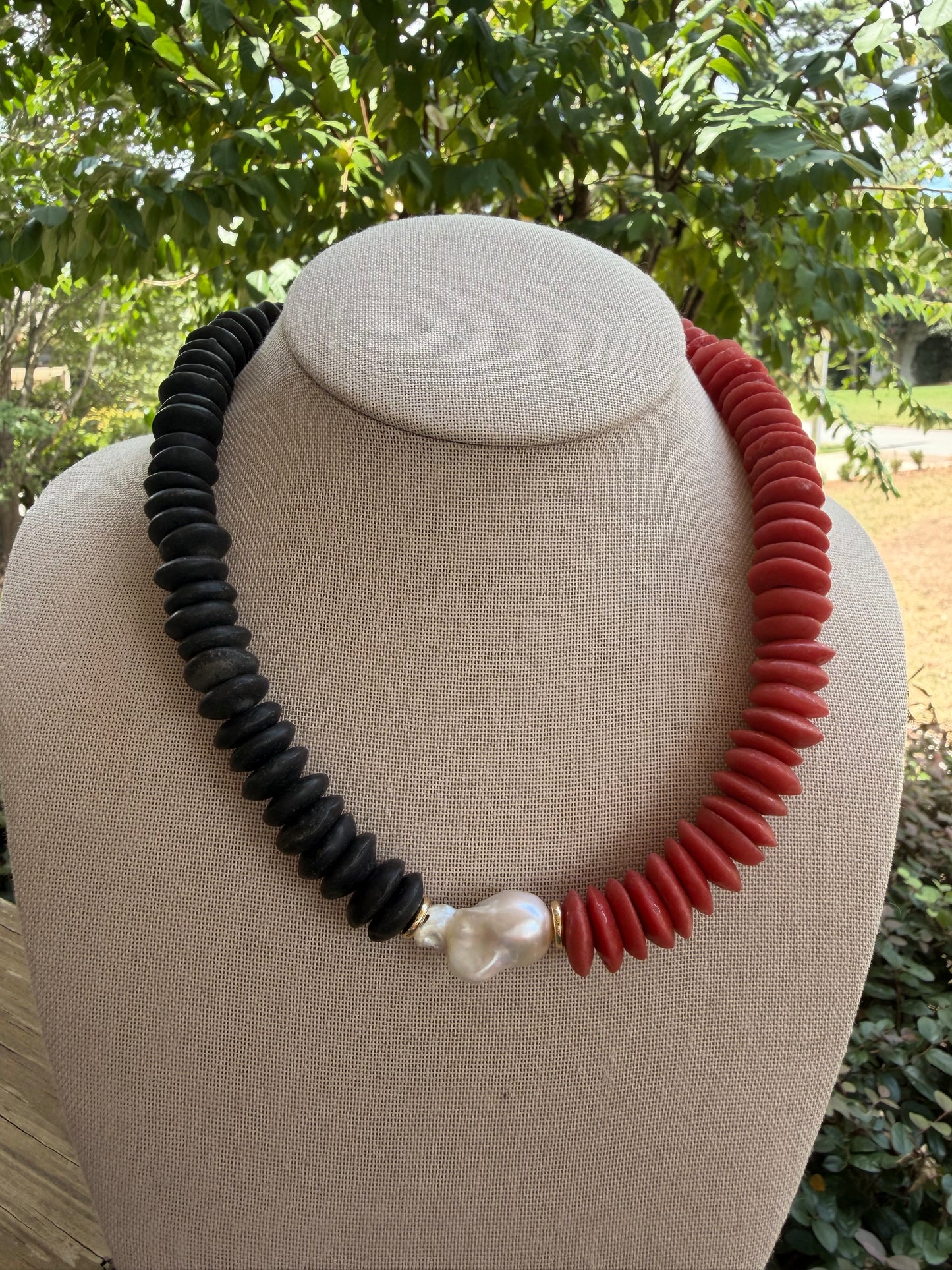 Game Day🏈: two tone with baroque pearl