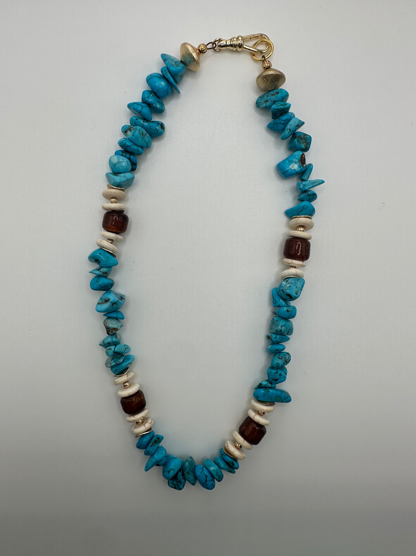 Wild Nest: turquoise and bronze