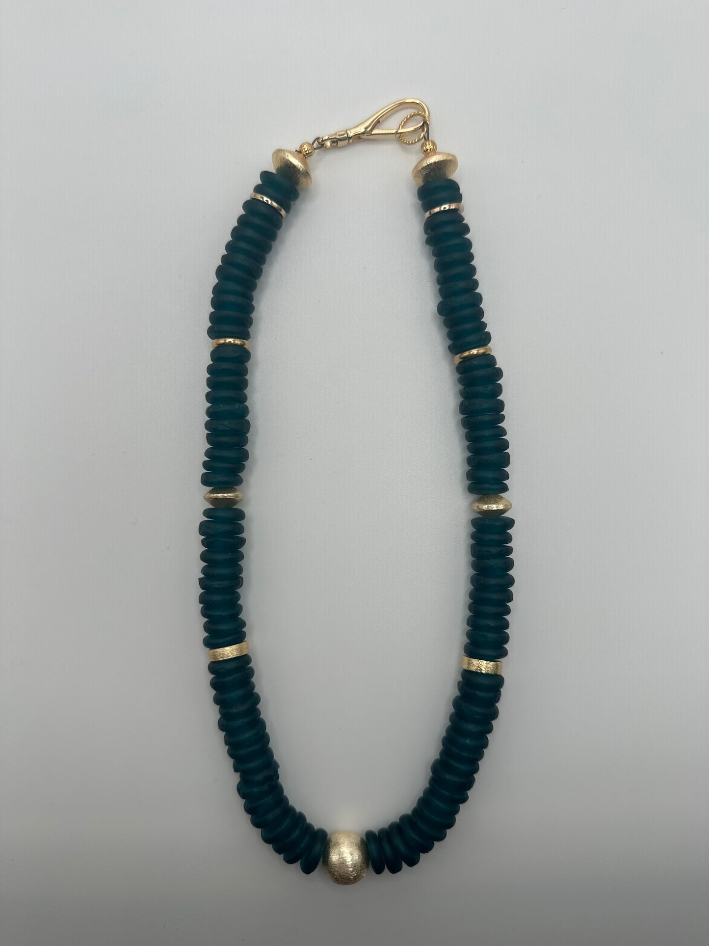Meridian: teal with Gold