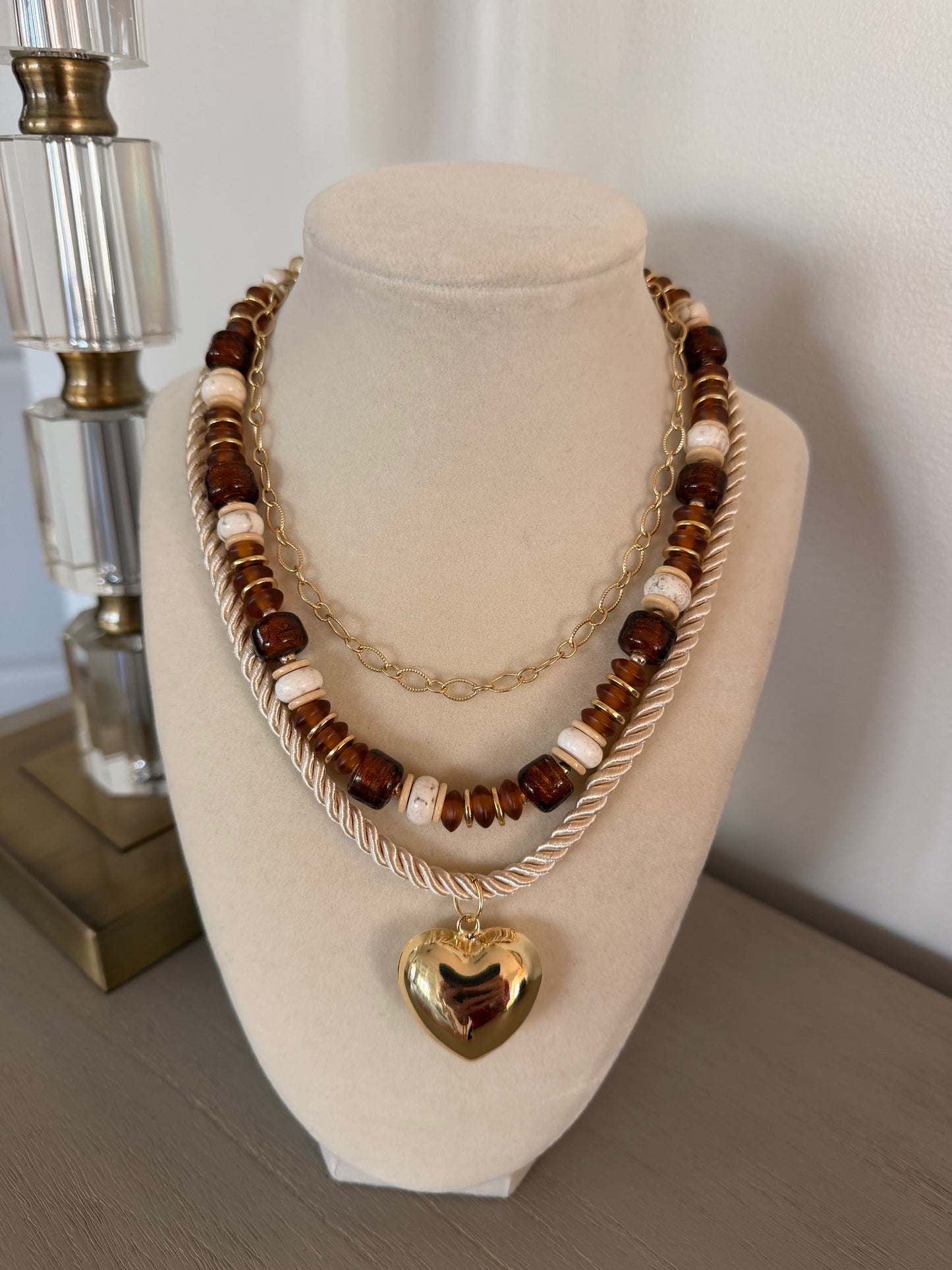 Wild Nest: bronze and cream