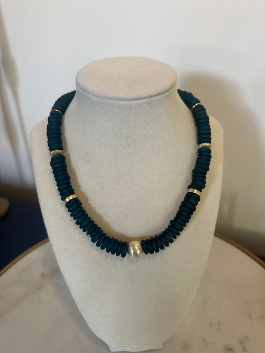 Meridian: teal with Gold