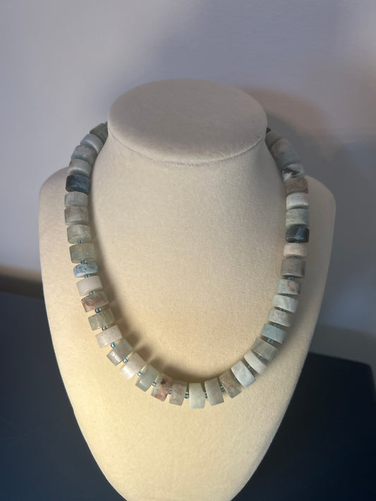 Meridian Series: cylindrical blue