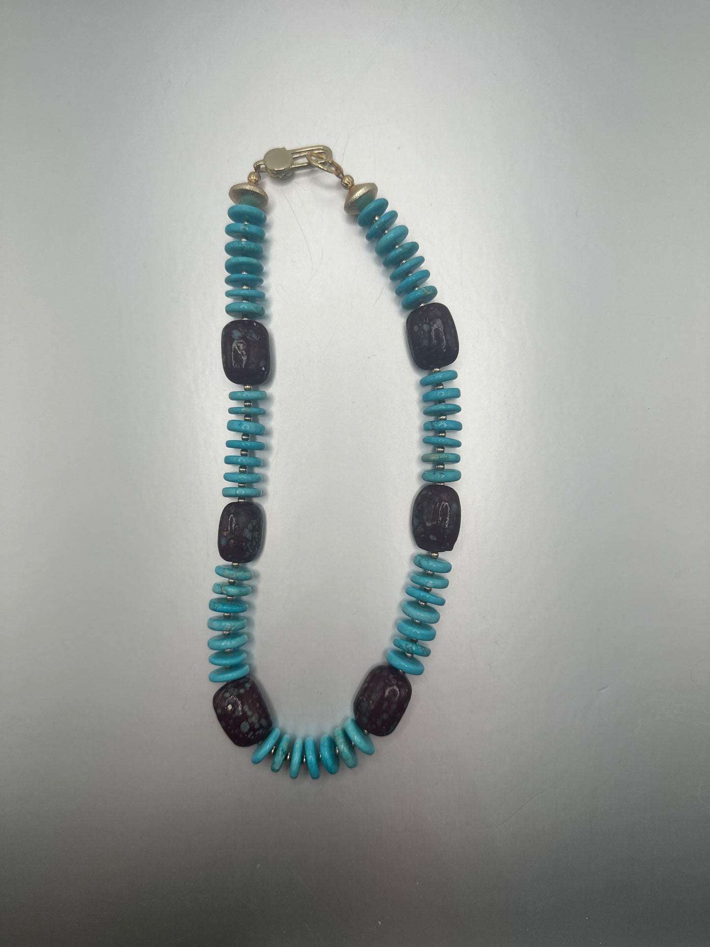 Meridian: Turquoise and Brown