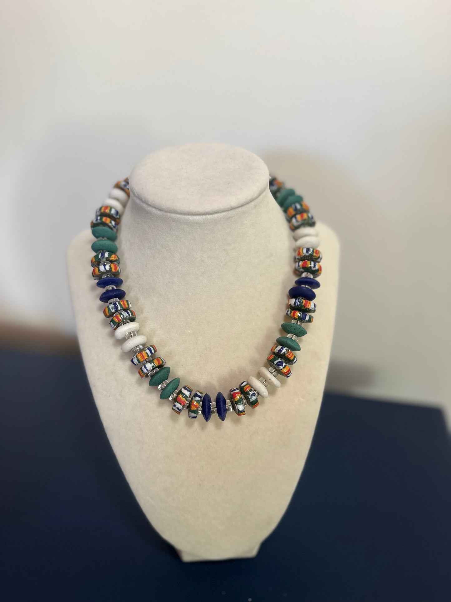 Meridian Series: Green, blue, and white