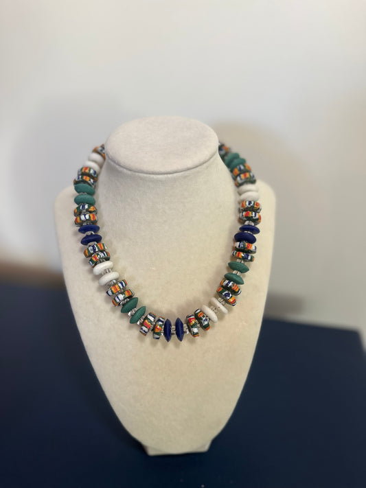 Meridian Series: Green, blue, and white