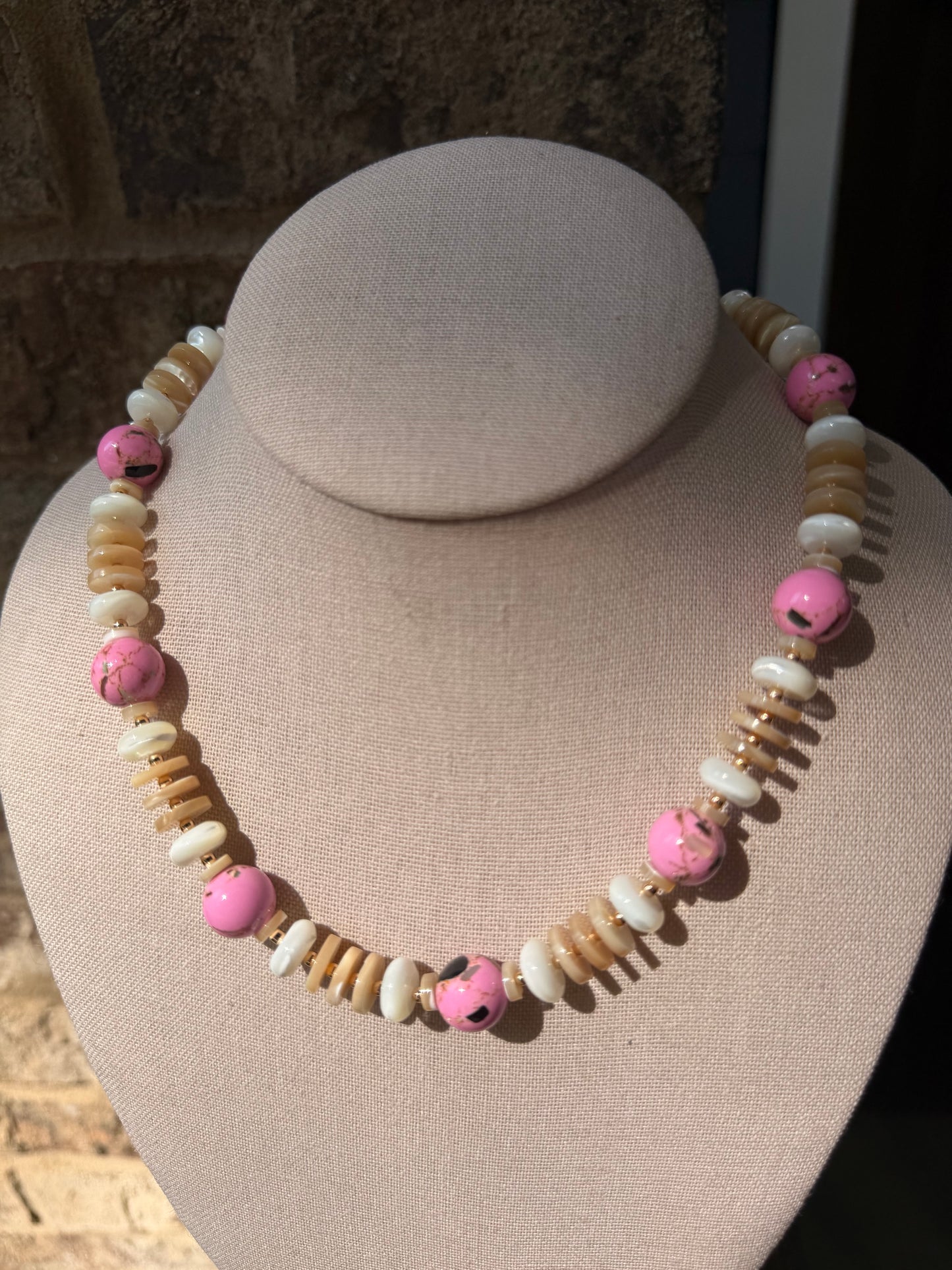 Beachy: pink, blue, or green