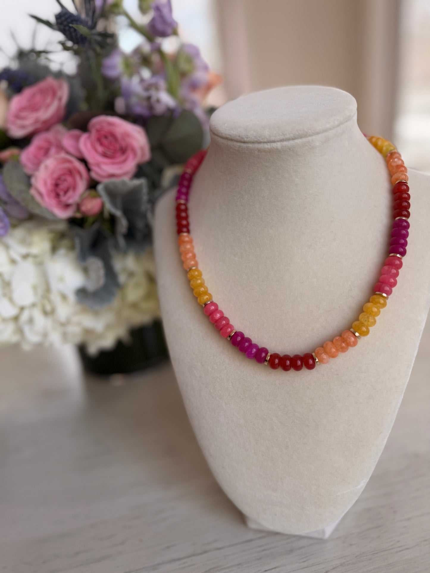 Flock: beaded sunset