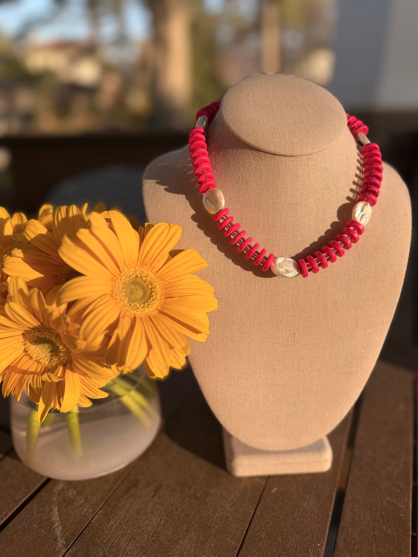 Meridian: Pink with pearls