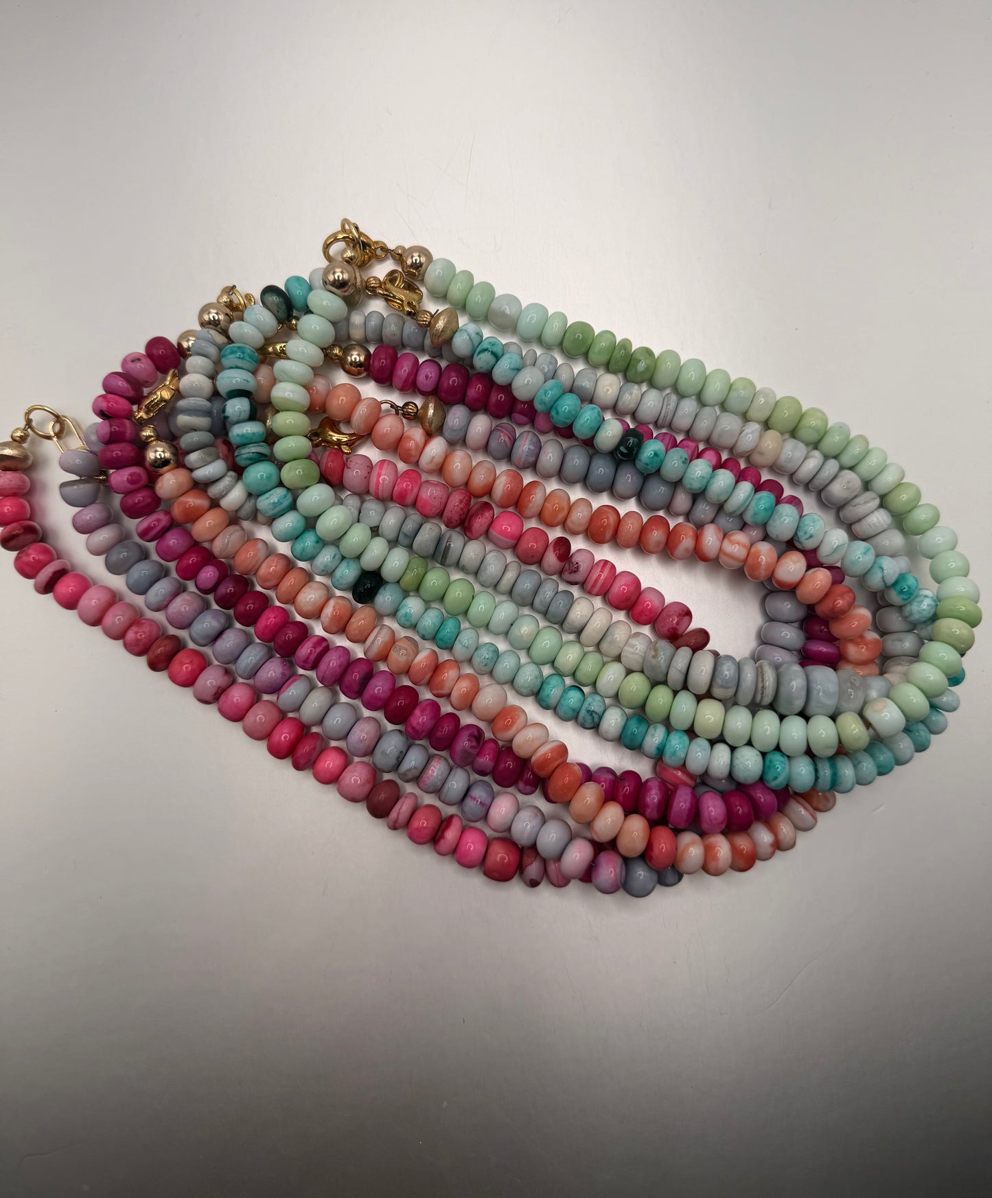 Flock: Opal candy necklace