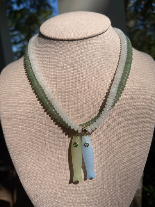 Flock: elongated fish