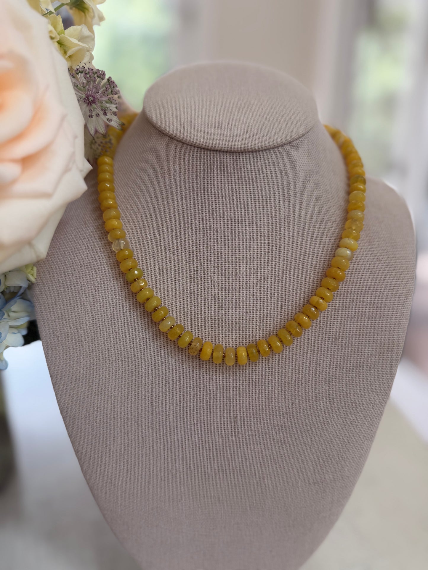 Flock: faceted yellow