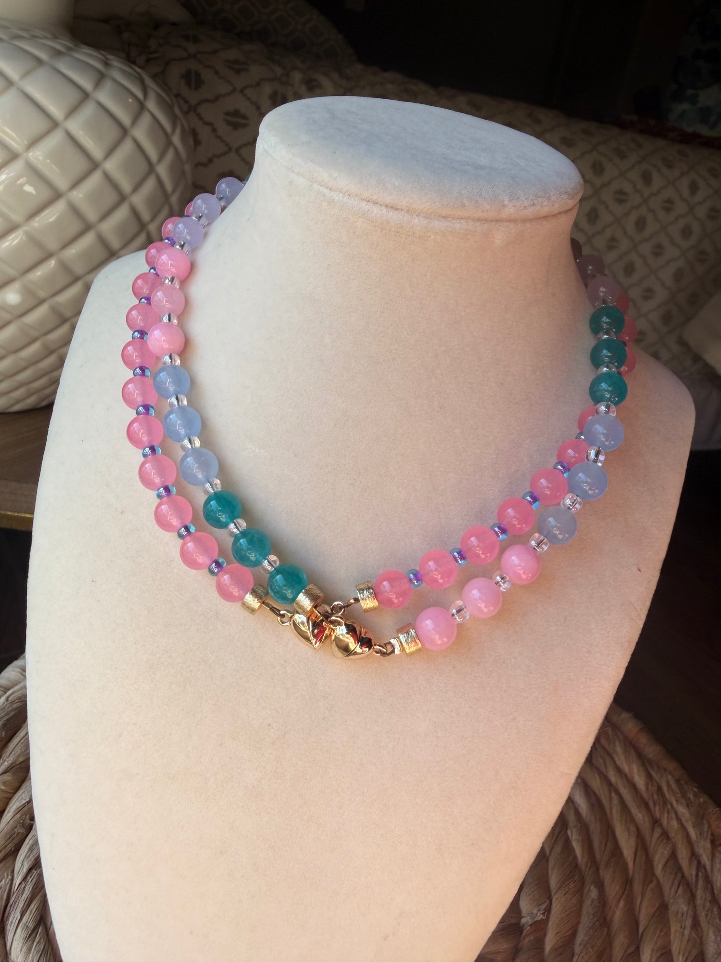 Twinkle line: girl’s magnetic clasp necklace