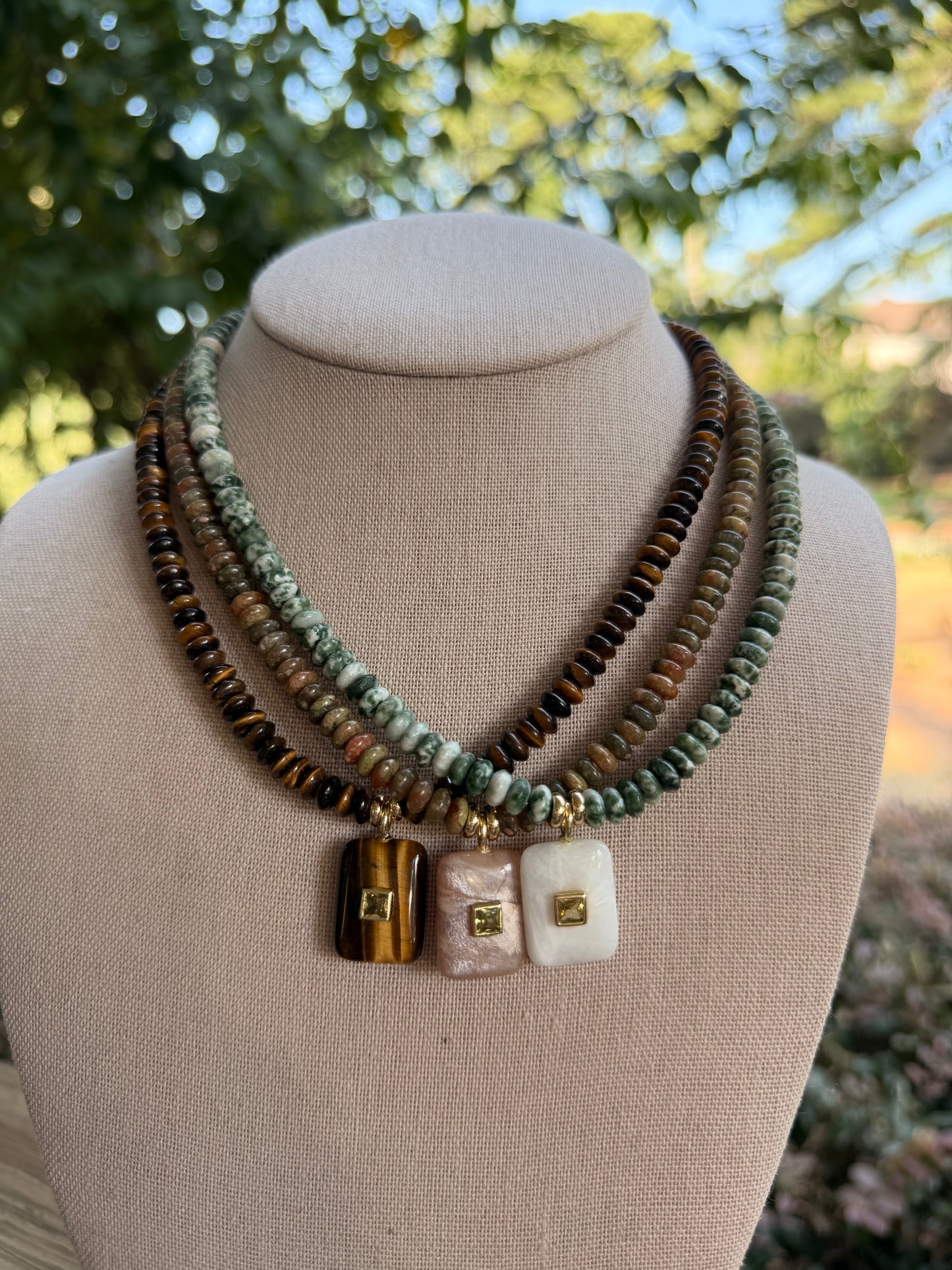 Flock: fall minis with a pendant