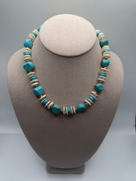 Turquoise and Shell